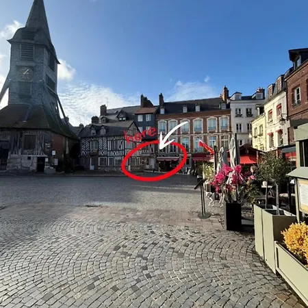 La Canopee D'honfleur, Place Sainte-catherine Apartman