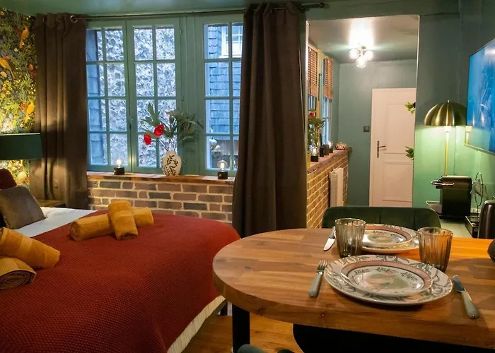 La Canopee D'honfleur, Place Sainte-catherine Apartment *
